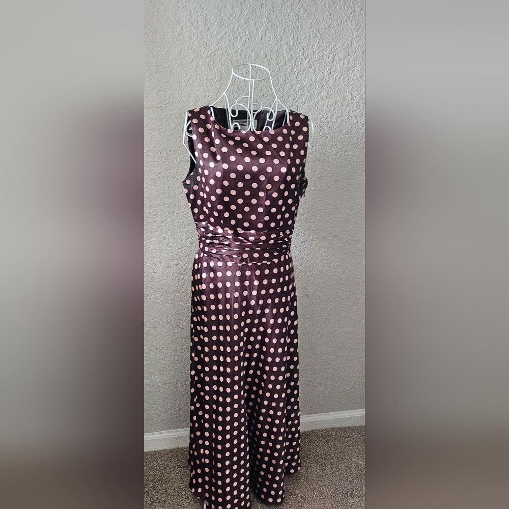 Elegant Polka Dot Dress - Picture 2 of 3